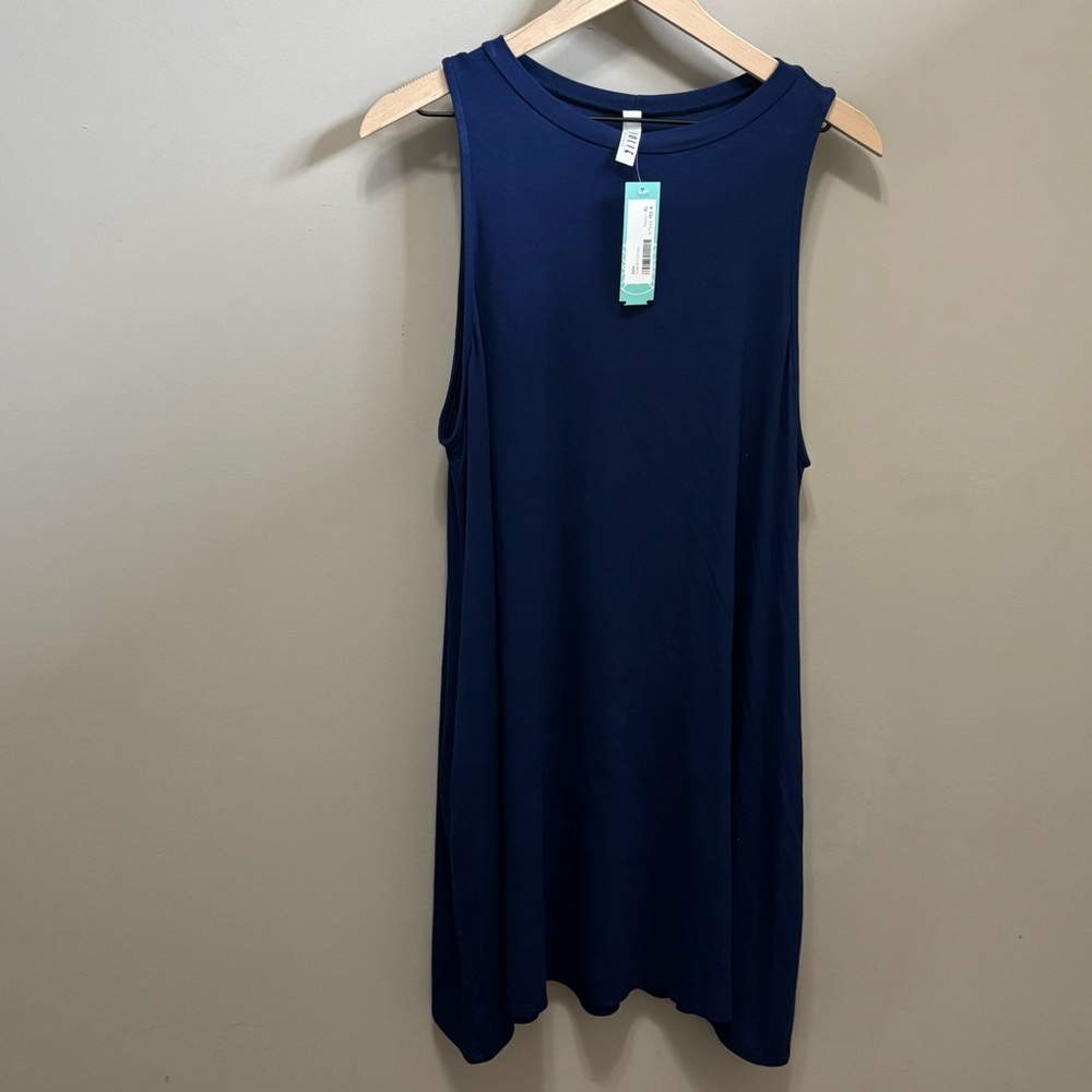 NEW STITCH FIX JOLIE Vivie Knit Navy Blue Dress XL NWT